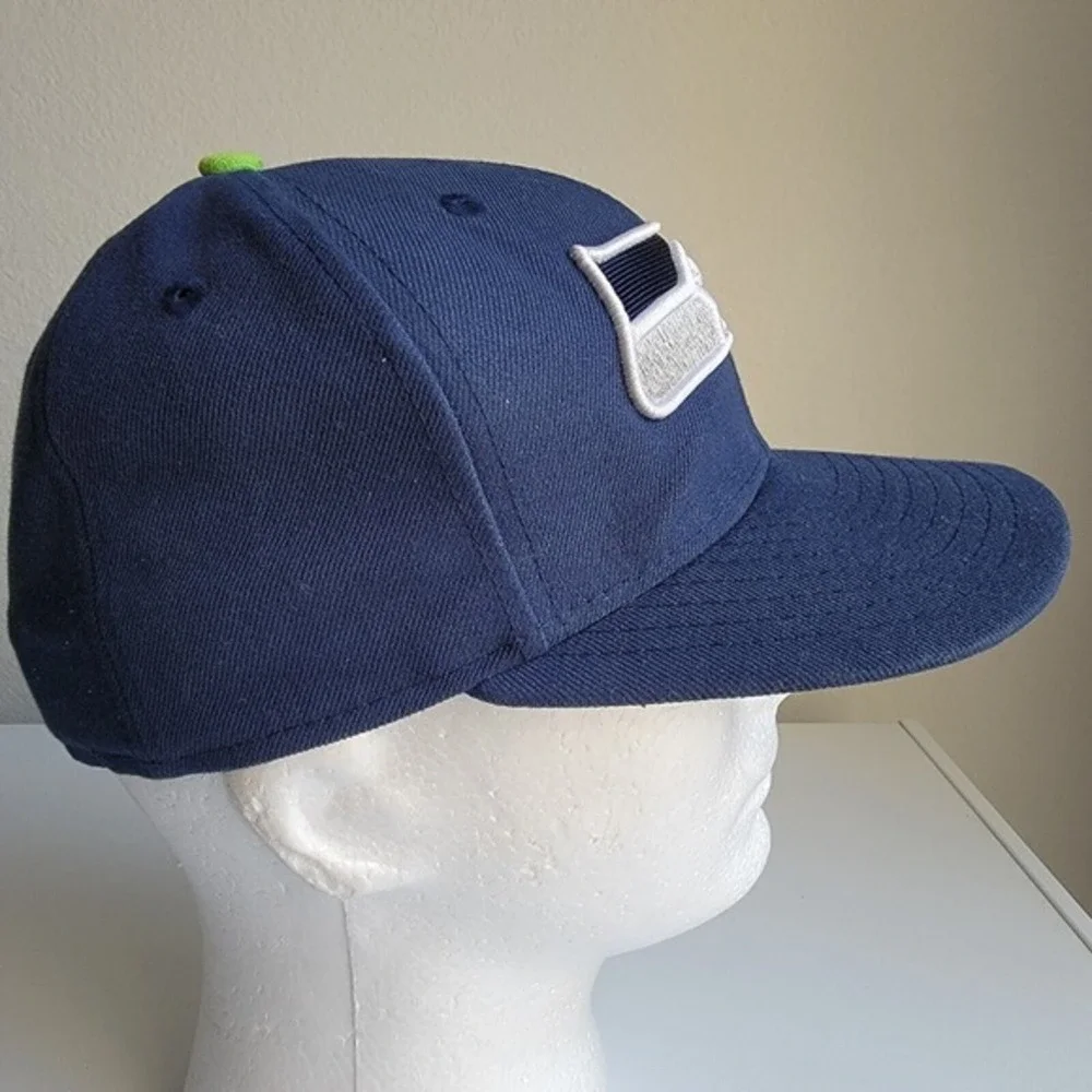NFL Seattle Seahawks‎ New Era 59fifty Cap Hat Size 7 Polyester Blue